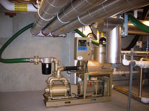Dekker Vacuum Technologies 40HP Oil-Sealed Liquid Ring Vacuum Pump System