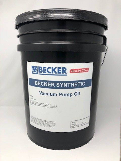 Becker Pumps Full Synthetic Oil 5 Gallon Pail P N 3svpo 100p