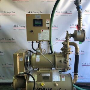 Dekker Vacuum Technologies 7.5HP Oil-Sealed Liquid Ring Vacuum Pump System