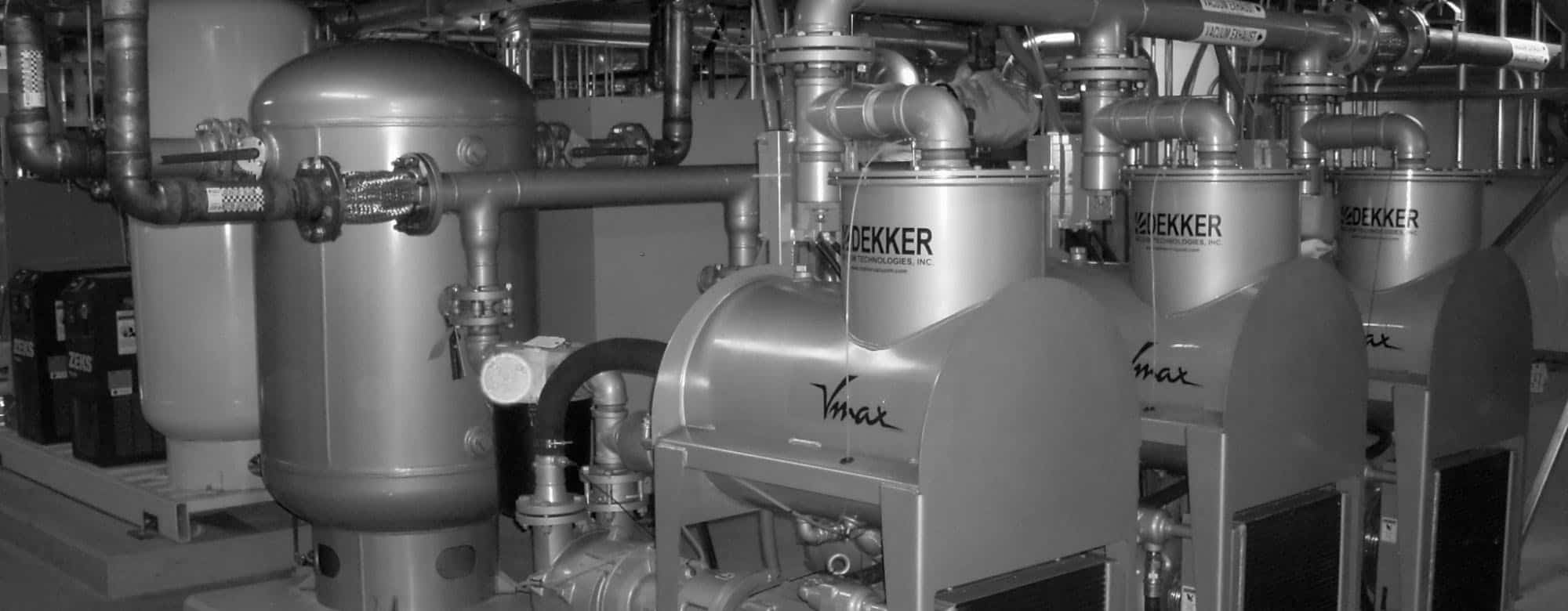 dekker equipment home background greyscale