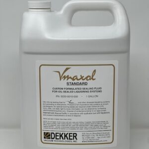 Dekker Vacuum Technologies Vmaxol Standard Vacuum Pump Oil – 1 Gallon (P/N 5220-0010-000)